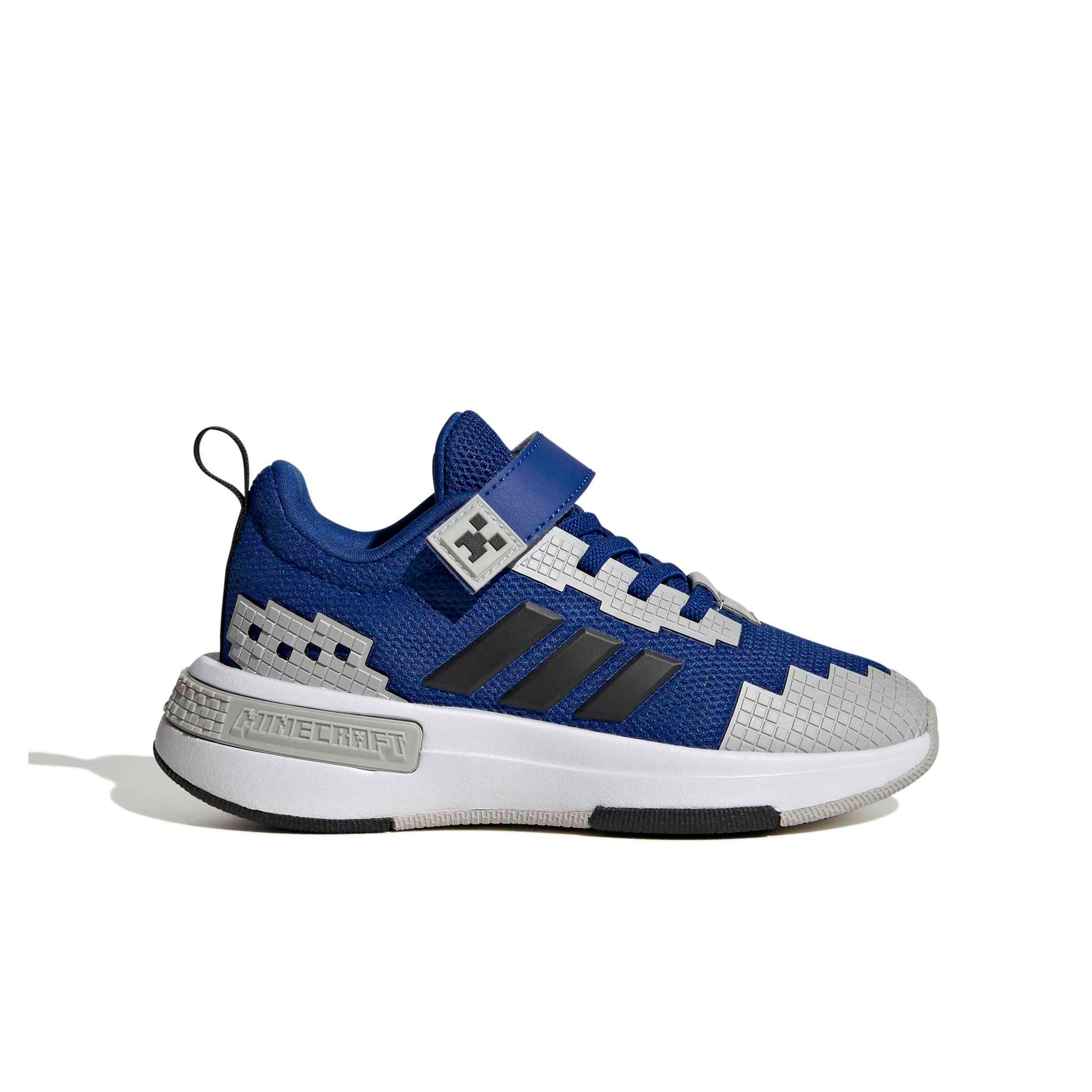adidas Minecraft Pro "Team Royal Blue/Core Black/Lgh Solid Grey" Preschool Boys' Shoe - ROYAL/BLACK/GREY